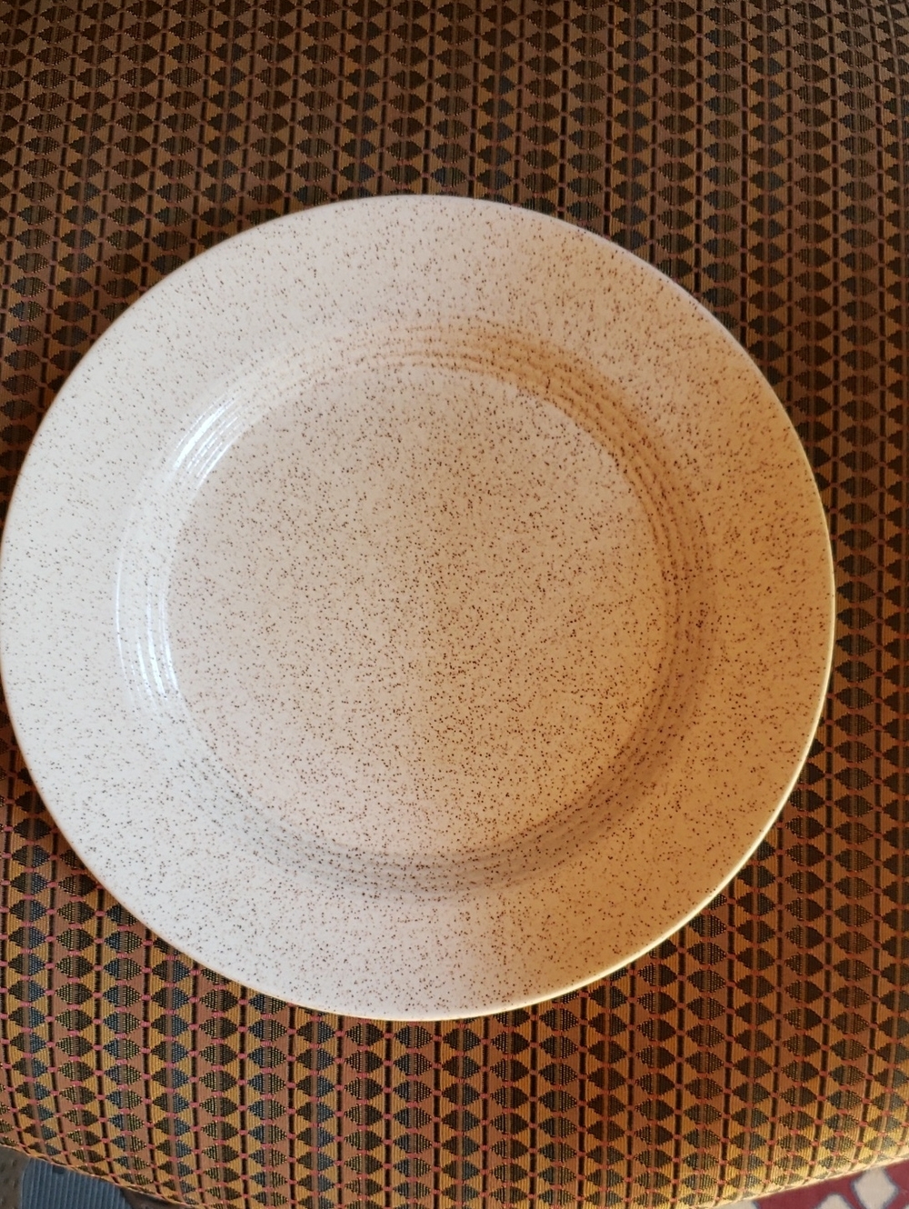 Homer Laughlin Ceramic Dinner Plate - Neutral Home Dining